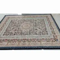 دو عدد فرش ۱۲ متری گل برجسته  ۷۰۰ شانه
