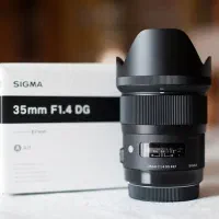 لنز سیگما 35mm f1.4 مانت کنون