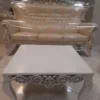 مبل مناسب جهیزیه عروس ۷نفره با میز عسلی نونو|مبلمان خانگی و میز عسلی|مشکین‌دشت, |دیوار