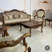 مبل گندمی|مبلمان خانگی و میز عسلی|اصفهان, باغ زرشک|دیوار