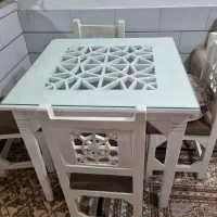 میز غذاخوری ۴ نفره|میز و صندلی غذاخوری|اراک, |دیوار