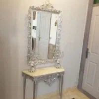 کنسول. آینه شمعدانی