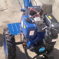 شخم با تیلر کشاورزی دوازده اسب پرقدرت