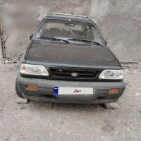 پراید ۸۴ مشکی شاسی سالم ستون سالم کارت سوخت