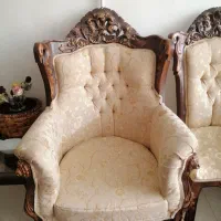 مبل سلطنتی با چوب عالی 9 نفره