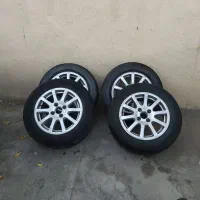 پنج حلقه رینگ و لاستیک اسپرت ۱۰ پر سایز ۱۵