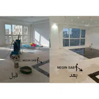 کفسابی سنگسابی سرامیک موزاییک بتن گرانیت|خدمات نظافت|اسلامشهر, زرافشان|دیوار