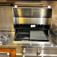 باربیکیو فول آپشن استیل ( باربیکیو تاج )|اجاق گاز و لوازم برقی پخت‌وپز|تهران, بنی‌هاشم|دیوار