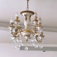 لوستر چهار شاخه ۸ شعله