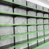 قفسه فروشگاهی رنگ خاص و بادوام