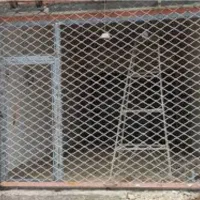 کرکره شبکه ای ( توری) مغازه زعفرانیه