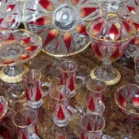 ظروف پذیرایی کریستال ژاپن|ظروف سرو و پذیرایی|اصفهان, ملک‌شهر|دیوار