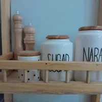 استند چوبی یخچال و ظروف سرامیکی|آب‌چکان و نظم‌دهنده ظروف|تهران, نیلوفر|دیوار