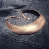 گردنبند طوق استیل