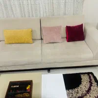 مبل L تمیز و سالم|مبلمان خانگی و میز عسلی|پرند, فاز ۵|دیوار