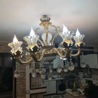 لوستر و آیینه شمعدانی