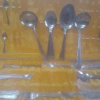 سرویس ۱۲نفره قاشق چنگال استیل اصل ژاپن|ظروف سرو و پذیرایی|کرج, احدآباد|دیوار