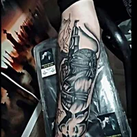 تاتو بدن آقایان