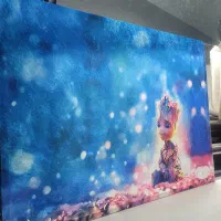تابلوهای دکوراتیو پارچه ای با طراحی خاص