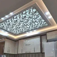 سقف کاذب کناف کاغذ دیواری|خدمات پیشه و مهارت|سراوان, |دیوار