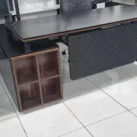 میزوصندلی اداری پایه مشکی|دفتر کار|تهران, تهرانسر غربی|دیوار