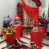 گل آرایی بادکنک آرایی کف استیج