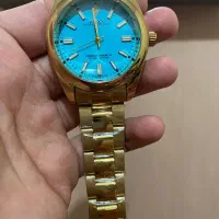 ساعت رولکس فول استیل صفحه تیفانی