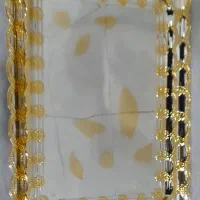 سینی دور طلایی|ظروف سرو و پذیرایی|ملکشاهی, |دیوار