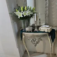 آینه و کنسول برنجی