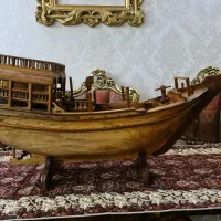 ماکت لنج فوق العاده زیبا ( چوب کار دست)|مجسمه، تندیس، ماکت|تهران, فردوس|دیوار