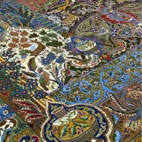 انواع فرش های کرک دستباف