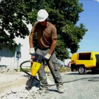 کرایه اجاره کمپرسور بیصدا چاه تخریب سنگ