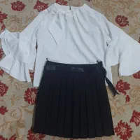 بلوز ودامن مجلسی  دخترانه مناسب تا ۱۰ ،۱۱ سال