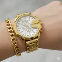 مجموعه 3تکه طلایی مدل Glaronex/مردانه