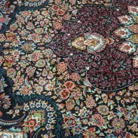 فرش خوش رنگ سرمه ای