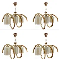 لوستر فنری سه شعله فورتیک