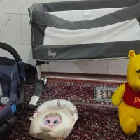 تخت کنار مادر وصندلی بچه
