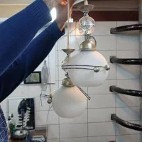 لوستر دو شعله آشپزخانه