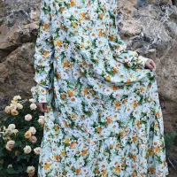 مانتو عبایی بلند دخترانه