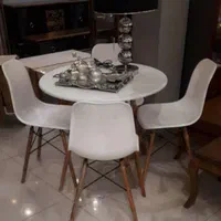 میزصندلی ناهارخوری فایبر گلاس پلاستیک