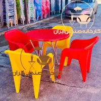 صندلی پلاستیکی باغی غذاخوی موزرلا(صندلی ایران)|میز و صندلی غذاخوری|تهران, میدان ولیعصر|دیوار