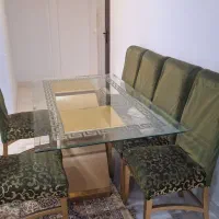 مبل هفت نفره ترک با میز ناهار خوری 6نفره|مبلمان خانگی و میز عسلی|بومهن, |دیوار