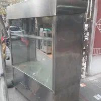 گریل مکس۱۲۰ سانت ترکیبی باکابین تمام استیل ویترینی