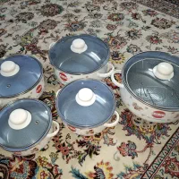 قابلمه لعابی معاوضه با سرویس آکروپال یا چینی|ظروف پختوپز|مشهد, رستگار|دیوار