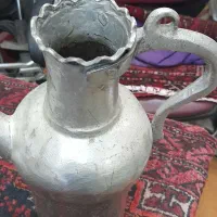 آفتابه مسی قدیمی وملاقه|کلکسیون اشیاء عتیقه|قرچک, مهدیه|دیوار