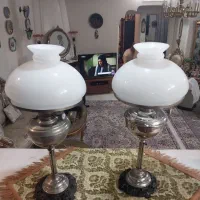 یک جفت چراغ گردسوزجگدار روسی|کلکسیون اشیاء عتیقه|تهران, نیروی هوایی (پیروزی)|دیوار