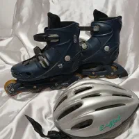 کفش اسکیت و کلاه فروشی یا معاوضه با جوجه مرغ