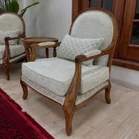 مبل استیل کلاسیک کویین فرانسوی اقساطی کد 91|مبلمان خانگی و میز عسلی|تهران, صاحب الزمان|دیوار