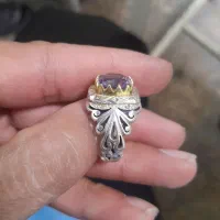 دو عدد انگشتر دست ساز اصل نقره|جواهرات|بناب, |دیوار