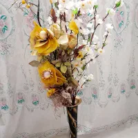 گل مصنوعی و گل طبیعی
